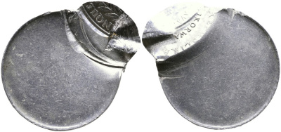 Бурунди 5 франков 1971 брак чекана KM 16 алюминий 1520-541