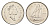 Канада 10 центов 1996 Елизавета II (1952-2022), парусник KM 183 никель UNC 4651-624