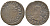 ФРАНЦИЯ ДВОЙНОЙ ТУРНУА 1640 ЛЮДОВИК XIII (1610-1643) KM 86 медь 100-1154