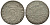 Польша, Восточная Пруссия 1 шиллинг (шеляг) 1584 Стефан Баторий (1576-1586), вес 0,74 гр. серебро 1516-1535