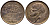 Бельгия 20 сантимов 1954 Belgie, Бодуэн I (1951-1993) KM 147.1 бронза 4392-855