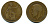 Великобритания 1 пенни 1921 Георг V (1910-1936) KM 810, Spink 4051 бронза 41-443