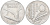 ИТАЛИЯ 10 ЛИР 1967 R, ПЛУГ KM 93 алюминий 4589-642