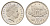 Гибралтар 10 пенсов 1999 KM 776 медно-никель UNC 3459-1156
