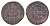 Нидерланды, Голландская Республика, Голландия 1 дуит ND (1590-1598) CNM 2.28.123, Ver 57.3, HPM Ho81, HNK 2004 медь 1519-341