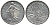 Франция 1/2 франка 1994 сеятель KM 931.1, Le Franc 198.37 никель 4128-246