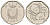 Мальта 5 центов 2001 краб KM 95 медно-никель aUNC 192-1237