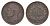 Саравак 1/2 цента 1863 год-тип KM 2 медь 1518-1745