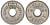Фиджи 1 пенни 1964 Елизавета II (1952- ) KM 21 медно-никель 51-2552