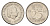 Нидерланды 25 центов 1967 Юлиана (1948-1980) KM 183 никель 4658-852