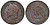 Франция 10 сантимов 1862 А, Наполеон III (1852-1870) KM 798.1, Le Franc 134.5 бронза 4123-321