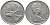 Канада 25 центов 1968 Елизавета II (1952-2022), олень KM 62 b никель 176-1113