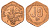 Мьянма 25 пья 1991 ФАО - Рис KM 58 сталь плакированная медью UNC 4671-1257