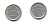 НОРВЕГИЯ 10 ЭРЕ 1957 KM 396 медно-никель 51-5215