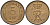 Дания 5 эре 1963 C; S, Фредерик IX (1947-1972) KM 848.1 бронза 4150-912