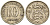 Эстония 10 центов 1931 Республика (1928-1940) KM 12 никель бронза 100-417
