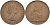 Великобритания 1 пенни 1964 Елизавета II (1952-2022) KM 897, Spink 4157 бронза 4574-231