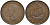 Великобритания 1/2 пенни 1944 Георг VI (1936-1952) KM 844, Spink 4115 бронза 4146-235