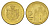 Сербия 2 динара 2011 KM 55 сталь плакированная латунью UNC 4646-1246