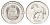 КНДР (Северная Корея) 1/2 чона 2002 Мир животных - Лошадь KM 183 алюминий UNC 4662-326