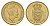 Дания 10 крон 2011 NR, Маргрете II (1972-2024) KM 943 алюминиевая бронза UNC 117-434
