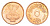 Египет 5 пиастров 2008 KM 941a сталь плакированная медью UNC 4647-1123
