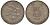 Гонконг 5 долларов 1997 цветок KM 65 медно-никель 4123-746