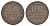 Мюнстер 4 пфеннига 1762 Монетный двор кафедрального капитула KM 439 медь 633-1645