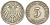 ГЕРМАНИЯ 5 ПФЕННИГОВ 1902 А KM 11, J. 12 медно-никель 206-1213