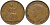 Великобритания 1 пенни 1944 Георг VI (1936-1952) КМ 845, Spink 4114 бронза 115-421