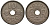 ДАНИЯ 10 ЭРЕ 1935 N; GJ, КРИСТИАН X (1912-1947) KM 822.2 медно-никель 4549-864