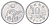 Япония 10 сенов 1945 год 20, император Хирохито Сева (1926-1989) Y 68 алюминий 4614-515