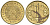 Казахстан 1 тенге 2004 KM 23 латунь 4596-861