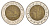 Египет 1 фунт 2008 сфинкс KM 940a биметалл 4673-835