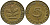 ФРГ 5 ПФЕННИГОВ 1950 D KM 107, J.382 сталь плакированная латунью 4178-239