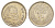 Египет 10 пиастров 1957 KM 383a серебро 4153-1113