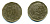 Чили 50 песо 2010 Бернардо О’Хиггинс KM 219.2 алюминиевая бронза 35-642