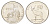Эритрея 50 центов 1997 год-тип KM 47 сталь плакированная никелем UNC 4666-353