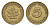 ФРГ 5 пфеннигов 1949 F KM 102, J. 377 сталь плакированная латунью 4618-1039