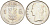 Бельгия 1 франк 1975 BELGIQUE KM 142.1 медно-никель 4592-537