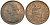 Великобритания 1/2 пенни 1891 Виктория (1837-1901) KM 754, Spink 3956 бронза aUNC 4163-845