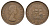ЮАР 1 пенни 1954 Елизавета II (1952-2022), парусник KM 46 бронза 4123-1022
