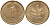 ФРГ 1 ПФЕННИГ 1986 J КМ 105 J.380 сталь плакированная медью 4392-1029