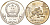 Китай 20 юаней 1980 Олимпийские игры 1980, борьба KM 34 серебро PROOF 1074-10-24