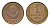 СССР 1 копейка 1986 Y 126a латунь 4684-524