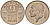 БЕЛЬГИЯ 50 САНТИМОВ 1966 BELGIQUE, БОДУЭН I (1951-1993) KM 148.1 бронза 214-454