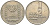 Израиль 1/2 лиры 1973 JE 5733, без звезды Давида KM 36.1 медно-никель 117-357