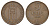 Норвегия 5 эре 1940 Хокон VII (1905-1957) KM 368 бронза 4635-533
