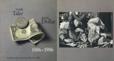ГОСУДАРСТВЕННЫЙ НУМИЗМАТИЧЕСКИЙ КЛУБ МЮНХЕНА ОТ ТАЛЕРА К ДОЛЛАРУ 1486-1986 1986 STAATLICHE MUNZSAMMLUNG MUNCHEN VOM TALER ZUM DOLLAR 1486-1986, 251 СТРАНИЦА + ИЛЛЮСТРАЦИИ 00-01-02-17