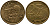 Бразилия 25 сентаво 2011 KM 650, Schon 158 сталь плакированная бронзой UNC 4525-536